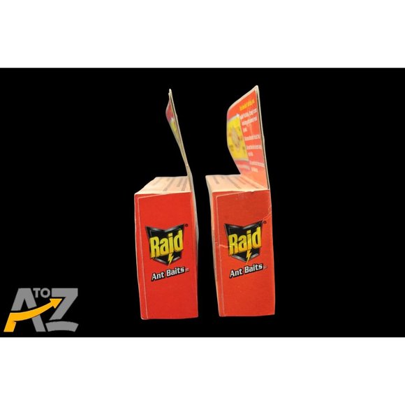 Lot Of 2 Packages of Ant Baits (total 8 baits) Raid S C Johnson Comp. New .24oz - Picture 3 of 11